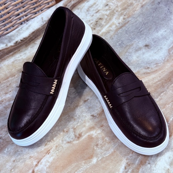 Women’s PATINA Almost Perfect boardwalk black penny loafer- size 6. - Picture 3 of 8